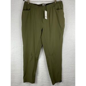One Bone Mens Technical Jogger Pants Olive Green Big and Tall Size C NWT